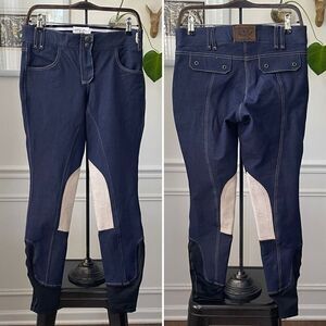 NWOT Horseware Ladies’ Denim Breech Breeches Riding Pants $150 28 R